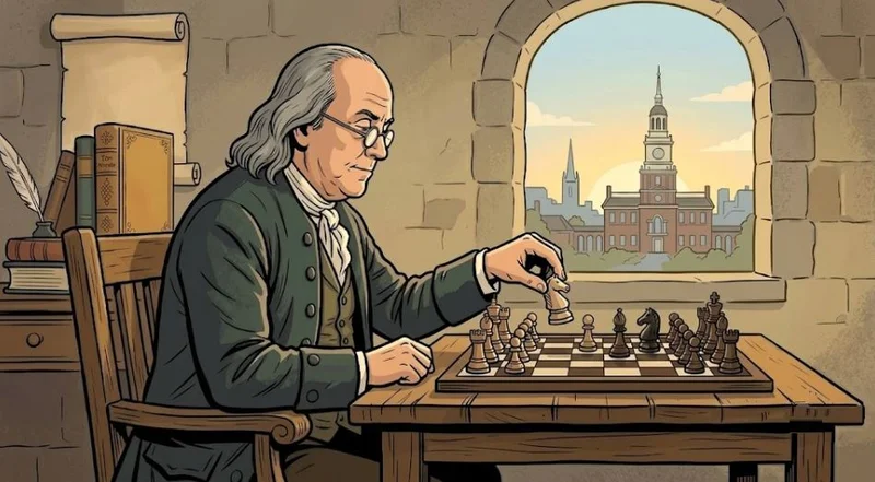 BENJAMIN FRANKLIN: EL AJEDRECISTA QUE FUNDÓ UNA NACIÓN
